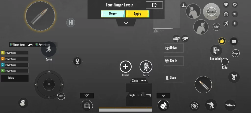  Bgmi four finger claw code free four finger claw bgmi how to play with 4 fingers in pubg mobile bgmi button settings pubg customize button code finger code sprint sensitivity in bgmi bgmi fast movement sensitivity What is the code for the 4 finger claw in PUBG? Which finger is best for BGMI? What is the control code for BGMI? Is 3-finger claw good? Is Gyro good in BGMI? How many fingers is best for PUBG? What is the sensitivity of Ninja Jod? How do I open BGMI settings? How do I control my BGMI sensitivity? 